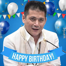 Happy birthday to senator robin padilla