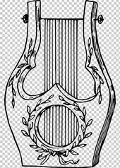 Lyre Musical Instruments Drawing Harp Png Musical Instruments Drawing Harp Drawings