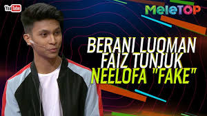 Tonton anugerah meletop era 2019 pada 21 april. Berani Luqman Faiz Tunjuk Neelofa Fake Meletop Dato Ac Mizal Youtube