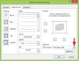Insert Custom Border Into Word 2019 And 2016 Documents Easytweaks Com