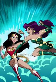 Wonder Woman vs Circe JLU | Wonder woman, Women villains, Cosplay babe