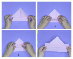 If you look from the side, you can count 4 sheets of paper; How To Make A Paper Boat Step By Step Instructions The Purple Yarn