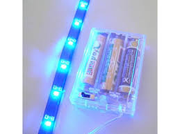 Strip Lights True Shine Christmas Led Strips Blue Light Portable Battery Powered Dc 4 5v Newegg Com