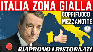 Coprifuoco alle 22, zone gialle, e più visite. Ultim Ora Arriva La Zona Gialla Coprifuoco A Mezzanotte E Ristoranti Aperti A Cena Youtube