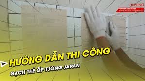 Các Bước Thi công - Ốp Gạch thẻ, vỉ | Mẫu Gạch Dạng vỉ Giấy 300x300 -  Huvina.com.vn