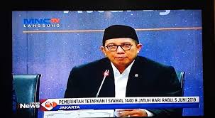 Check spelling or type a new query. Hasil Sidang Isbat Penetapan Idul Fitri 2019 1 Syawal