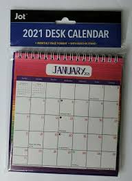 2021 Monthly Spiral Flip Calendar Easel Stand Up Desk Top Planner Strips 6 5 X 6 639277665089 Ebay In 2020 Flip Calendar Stand Up Desk Monthly Desk Calendar