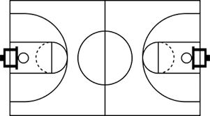 É disputado por duas equipas constituídas por 12 jogadores (5 em campo e 7 suplentes) cujo principal objetivo é. Vinil Decorativo Campo De Basquetebol Tenstickers