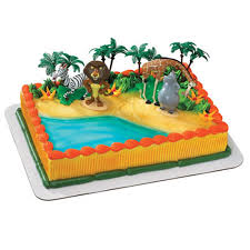 Nevertheless themed party props which makes this party more awesome and fun for kids. Madagascar Cake Topper Set 8pc Walmart Com Walmart Com