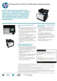 Hp color laserjet 3000, 3600, and 3800 series printers user guide Produktblatt