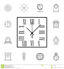 Al aprender sobre diferentes sistemas de numeración, los niños mejoran su comprensión del sentido numérico. El Reloj De Pared Cuadrado Con Los Numeros Romanos Alinea El Icono Icono Del Reloj Diseno Grafico De La Calidad Superior Muestras Stock De Ilustracion Ilustracion De Reloj Lento 111130338