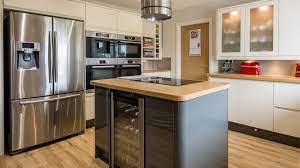Think of a kitchen island and chances are you imagine a fantastic, large unit in the centre of a wide, open kitchen space. Kitchen Islands Luxury Bespoke Kitchens Designers Broadway Kitchens Birmingham