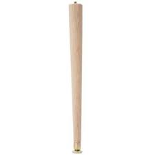Waddell 15 1 2 In Wood Round Taper Leg 2516 The Home Depot Table Legs Furniture Legs Ikea Table Legs
