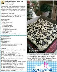 Ni juga salah satu kek kegemaran che' nom. Brownies Cheesecake Brownie Cake Recipe Resep Cake Brownie Cake