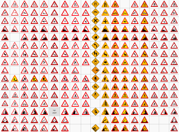 Comparison Of European Road Signs European Road Signs Road Signs Signs