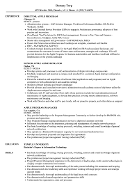 Apple Resume Samples Velvet Jobs