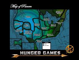 The Hunger Games Territory Map This One Says I D Be In District 10 Livestock I Guess That Wou Hunger Games Map Hunger Games Lesson Plans Hunger Games Districts