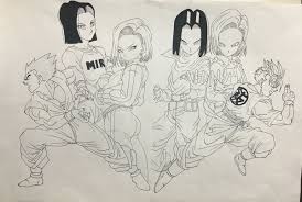 Dragon ball super positions android 17 as a helpful ally and a character that's even willing to sacrifice himself to protect others. Jasonsolo On Twitter Change The Future Wip Gohan Futuregohan Android Dbz Drawing Draw Wip Progress Art Pencildrawing Dragonballz Dragonballsuper Dismalfuture Tournomentofpower 17 18 Micron Https T Co Ie2st2sjsy