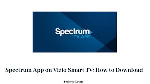 With this tv, you can cast content with every update of the smartcast, you can certainly expect more applications to be added. Spectrum App On Vizio Smart Tv How To Download 2021