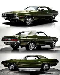 Image result for Dark Green 1970 Challenger