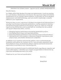 Best Computers Technology Cover Letter Examples Livecareer
