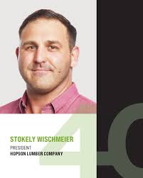 🎉 Big News! 🎉 We're thrilled to share that our President and Owner,  Stokely Wischmeier, has been recognized as one of LBM Journal 40 Under 40!  🏆 This national recognition celebrates established