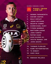 Crowds will be allowed to attend brisbane's suncorp stadium to watch the broncos play an nrl match on. Brisbane Broncos On Twitter Lock It In Here S The Final Team To Take On The Radiers Tonight In Canberra Nrlraidersbroncos