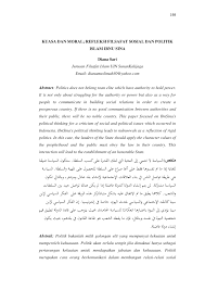 Ibnu sina, ilmuwan cemerlang islam segala bidang. Pdf Kuasa Dan Moral Refleksi Filsafat Sosial Dan Politik Islam Ibnu Sina