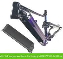 Dengfu E22 carbon frame /full suspension Alloy frame for Bafang M600 /M500 /M510 motor-GreenBikeKit