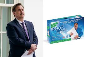 Mypillow ceo visits trump in oval office carrying notes that appear to propose drastic action: Bed Bath Beyond And Others Drop Underperforming Mypillow Controversial Ceo Lashes Out People Com