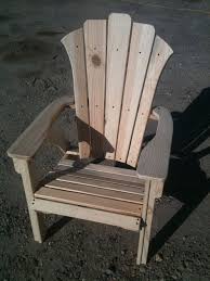 These Chairs Are Very Comfortable To Sit In As Well As They Look Great Adirondack Chairs Diy Rustic Furniture Chair Woodworking Plans