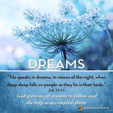 God Gives Us All Dreams To Follow And The Help To Accomplish Them Scripture Inspirational Prayers Bible Inspiration