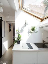 Ce Projet Est La Renovation Complete D Un Appartement 2p Sous Combles 60m2 Au Sol 24 M2 Loi Carrez Pour Sub Appartement Au Grenier Combles Grenier Renove