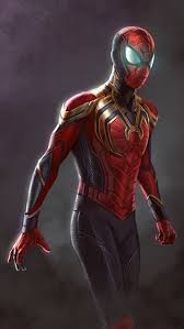 Iron Spiderman Iphone Wallpaper Spiderman Marvel Spiderman Superhero