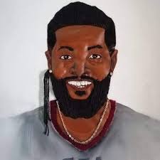 Mr Nicolas Tossa Yao (mari d'Almok) écrit ceci "NB: Ce n'est pas de la  peinture, je vous invite à plus d'investigations avant toute publication."  Après ce article de Liloudini que nous avions