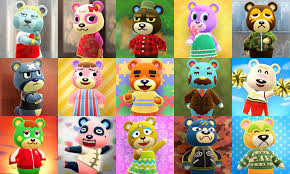 In new horizons, chow has the fitness hobby and will wear sporty shades and lift heavy dumbbells while exercising. Animal Crossing New Horizons Bear Villagers Pc Quiz By Exodiafinder687