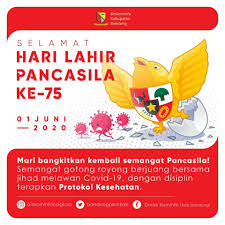 Untuk itu setiap tanggal 1 juni, di indonesia diperingati sebagai hari kelahiran pancasila. Diskominfo