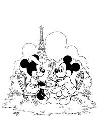 Paris coloring page, eiffel tower coloring pages, coloriage, tour eiffel printable, adult coloring page, paris lover gift christinedigitalpics. Mickey And Minnie In Paris Coloring Page 1001coloring Com