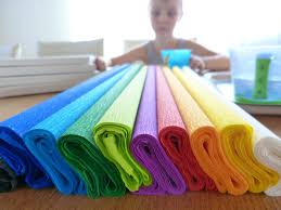 Mit Krepppapier Basteln Kinder Basteln Krepppapier Krepppapier Papier Kind