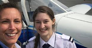 Pilots take to the air to celebrate the legacy of pioneering female flier Evie  Saunders