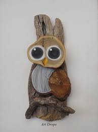 Eule Baumscheiben Basteln Mit Naturmaterialien Herbst Holzdeko Basteln Basteln Mit Naturmaterialien
