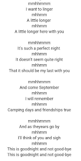 Mmhmm I Want To Linger Quotes Things I Want Remember