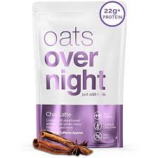 Target / grocery / specialty diets / oregon chai : Oats Overnight Chai Latte 8 Meals Dairy Free High Protein Low Su Ninelife United Arab Emirates