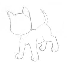 Kucuk Kedi Kalem Kalem Adim Adim Bir Anime Kedi Nasil Cizilir