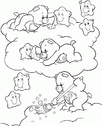 Coloring pages color care bears coloring grumpy bear we bare big. Care Bears Coloring Kids Book Care Bear Coloring Pages Ikids Coloring Home