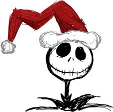 Download Hd Nightmare Before Christmas Santa Hat Jack Skellington With Christm Nightmare Before Christmas Drawings Christmas Drawing Jack Skellington Drawing