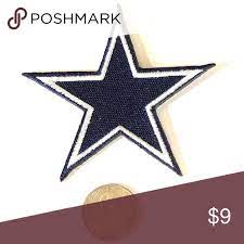 Dallas Cowboys Patch Iron On Nfl Star Team Diy Team Diy Customised Denim Jacket Embellishment Diy