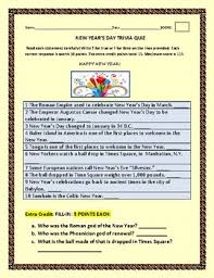 We may earn commission on some of the items you choose to buy. New Year S Day Trivia Quiz For Staff Students Have Fun 3 Extra Credit Q