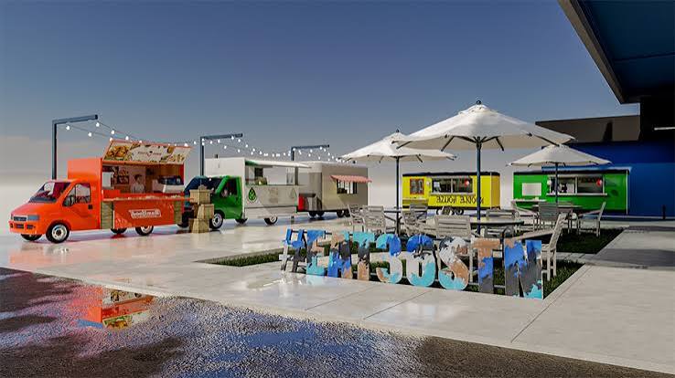 EAT36STN Food Truck Park — Food court food truck in Tulsa, Oklahoma