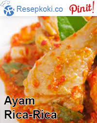 Resep Ayam Rica Rica Pedas Resep Masakan Indonesia Resep Ayam Resep Masakan